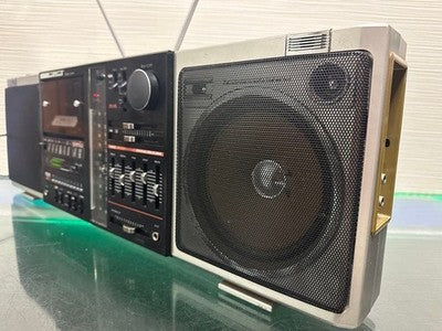 DIATONE JR-911S RETRO BOOMBOX STEREO CASSETTE RADIO RECORDER W/ BLUETOOTH