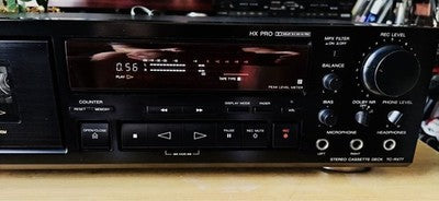 SONY TC-RX77 STEREO CASSETTE DECK QUICK REVERSE DOLBY B-C NR HX PRO AC100V
