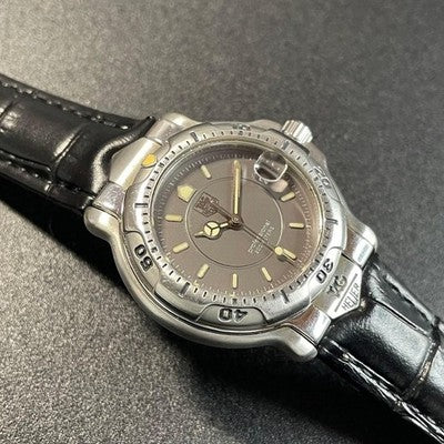 TAG HEUER WH1212 GRAY DIAL PROFESSIONAL 200M QUARTZ MEN'S WATCH (35MM)