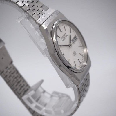 SEIKO KING QUARTZ TWIN QUARTZ 9443-7000 WHITE DIAL MENS WATCH JDM VINTAGE 1980