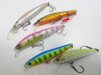 MINNOW SET 16 PIECES FRESHWATER FISHING HARD LURE FISHING EXCELLENT++++