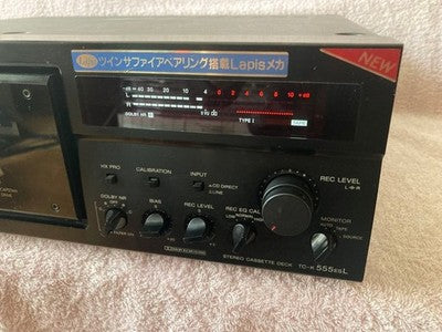SONY TC-K555ESL 3 HEAD STEREO CASSETTE DECK DOLBY B/C VINTAGE TESTED WORKING