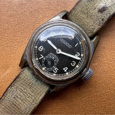 LACO SPORT MILITARY VINTAGE MANUAL WIND MEN WATCH GERMANY DIVER STYLE RARE