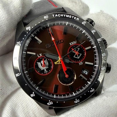 SEIKO BERSERK COLLAB WATCH LIMITED 300PCS CHRONOGRAPH 8T63-01S0 UNUSED JAPAN