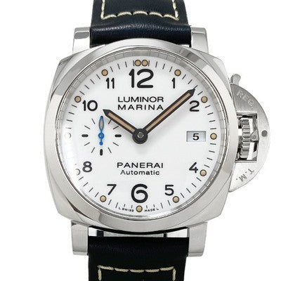 PANERAI LUMINOR MARINA 1950 3 DAYS PAM01523 SR COWHIDE WHITE SMALL SECOND