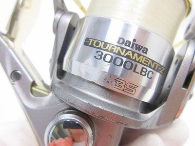 DAIWA TOURNAMENT Z 3000LBC SPINNING REEL JAPAN MADE FISHING AS IS