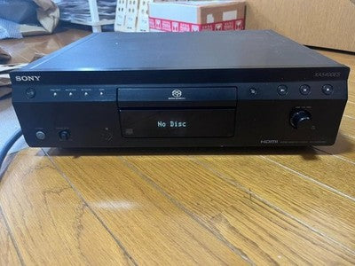 SONY SCD-XA5400ES SUPER AUDIO SOUND CD PLAYER BLACK DIGITAL AC100V 50HZ/60HZ