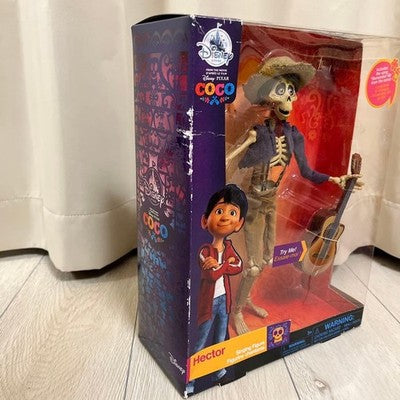 DISNEY COCO SINGING DOLL MIGUEL HECTOR SET FIGURE REMEMBER ME WORKING