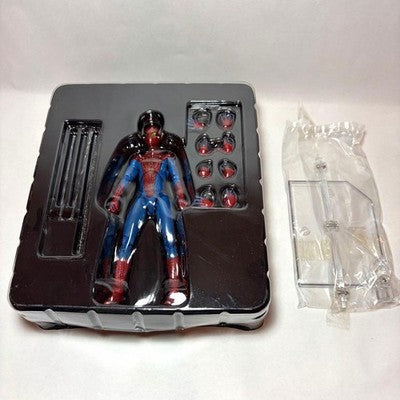 MAFEX NO.001 AMAZING SPIDER MAN ACTION FIGURE MEDICOM TOY MARVEL RARE COMPLETE