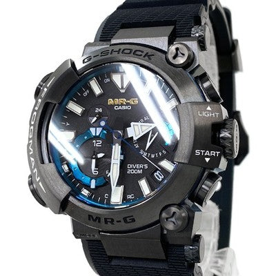 CASIO G-SHOCK MR-G FROGMAN MRG-BF1000R-1AJR TOUGH SOLAR RADIO BLACK TIDE GRAPH