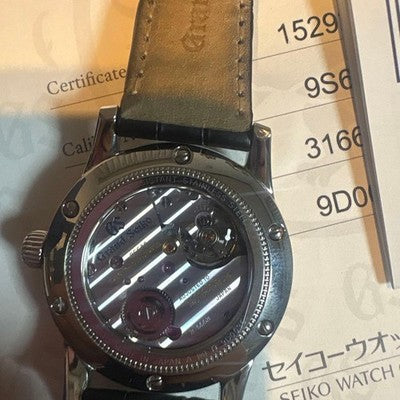 SEIKO SBGW231 GRAND SEIKO MEN'S WRISTWATCH MANUAL WINDING JAPAN MADE