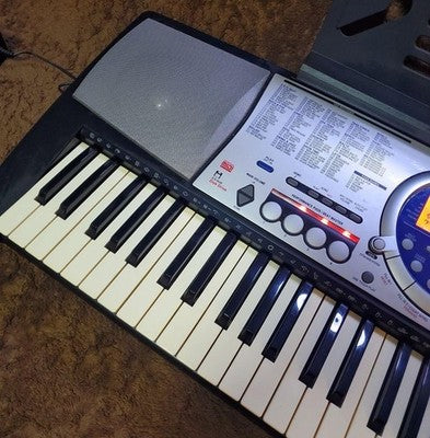 PANASONIC KC600 GENERAL MIDI KEYBOARD DIGITAL PIANO W/ FLOPPY DRIVE POWER CABLE