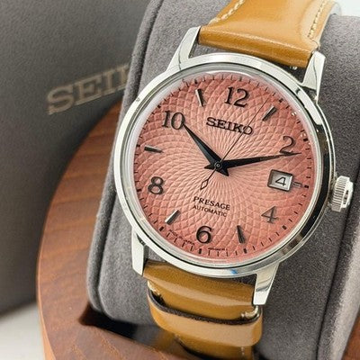 SEIKO PRESAGE SARY169 TEQUILA SUNSET AUTOMATIC WATCH -NEAR MINT
