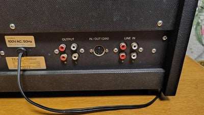 TEAC A-6300 MK II OPEN REEL TAPE DECK 10.5" REEL CLAMPS MANUAL TESTED JAPAN