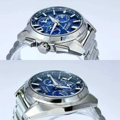 SEIKO ASTRON SBXC065 5X53-0AV0 GPS SOLAR WATCH BLUE DIAL TITANIUM 42MM JAPAN