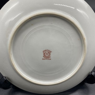 OLD NORITAKE ART DECO MADAME DE POMPADOUR DECORATIVE PLATE PORTRAIT LADY 16CM