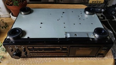 SONY TC-RX77 STEREO CASSETTE DECK QUICK REVERSE DOLBY B-C NR HX PRO AC100V