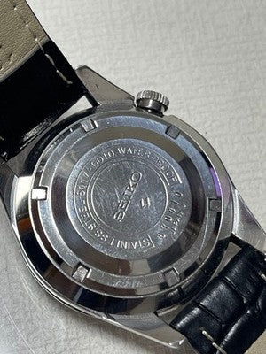 SEIKO WORLD TIME AUTOMATIC 6117-6010 SILVER DIAL VINTAGE MEN'S WATCH - WORKING