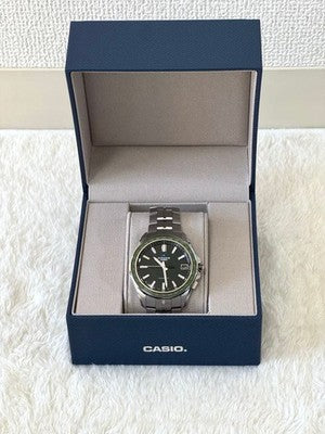 CASIO OCEANUS MANTA OCW-S400-3AJF GREEN DIAL TITANIUM SOLAR WATCH