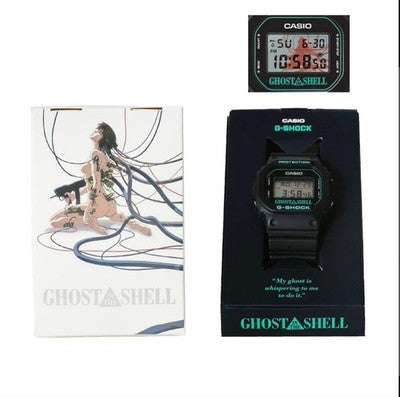 GHOST IN THE SHELL G-SHOCK DW-5600 EXHIBITION LIMITED ANIME COLLABORATION RARE