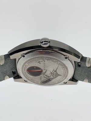 TIMEX MARLIN JET MENS AUTOMATIC WATCH TW2V62100 BLACK LEATHER STRAP