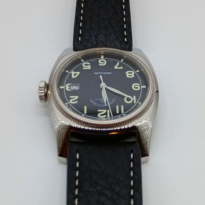 ZENO RETRO CARRE AUTOMATIC 3 - STAINLESS STEEL CASE - UNUSED - WITH BOX & PAPERS