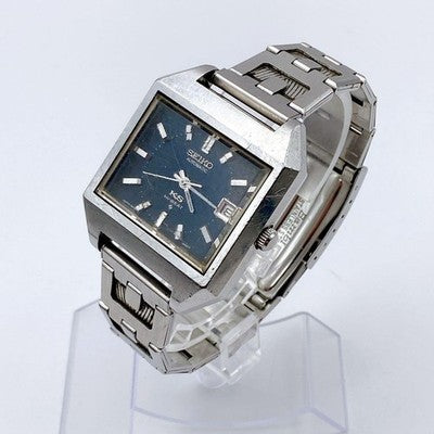 KING SEIKO KS HI BEAT AUTOMATIC SQUARE WATCH 5626-5060 FOR PARTS OR NOT WORKING
