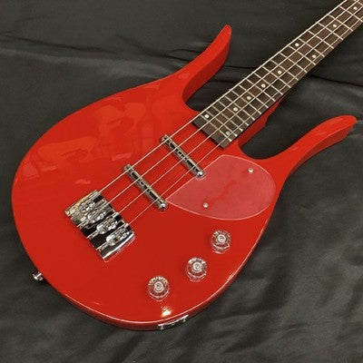 KATAMALAZOO KB1/RED LONGHORN TYPE ELECTRIC BASS GUITAR W/ SOFT CASE