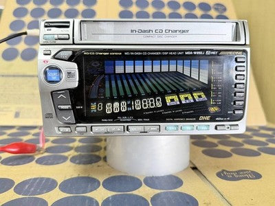 ALPINE MDA-W892J CD MD PLAYER 2DIN DSP CAR AUDIO JDM 3-CD CHANGER TESTED FROM JP