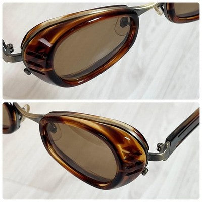 MATSUDA SUNGLASSES 10616 ORIGINAL 90S VINTAGE BROWN LENS GOGGLE STYLE JAPAN