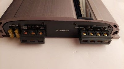 PIONEER GM-X802 POWER AMPLIFIER 200W X 2CH BRIDGEABLE TESTED EXCELLENT+++++