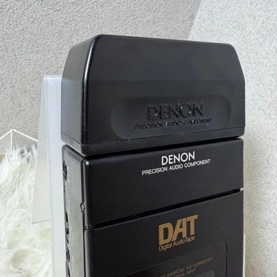 DENON DTR 80P PORTABLE DAT PLAYER TESTED WORKING WITH ACCESSORIES EXCELLENT