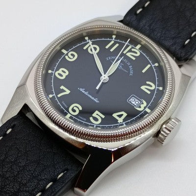 ZENO RETRO CARRE AUTOMATIC 3 - STAINLESS STEEL CASE - UNUSED - WITH BOX & PAPERS