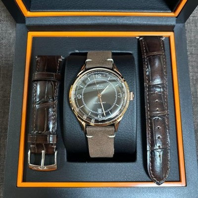 MIDO MULTIFORT M040.407.36.060.00 AUTOMATIC BLACK DIAL ROSE GOLD MEN WATCH BOX