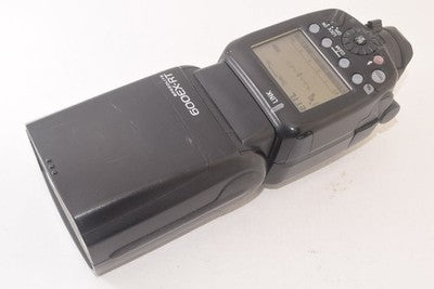 CANON SPEEDLITE 600EX-RT STROBE HIGH GUIDE NUMBER OF 60 FOR PARTS NOT WORKING