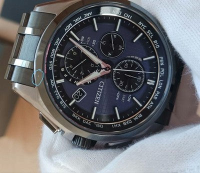 CITIZEN ATTESA AT8044-72L LIMITED EDITION ECO DRIVE RADIO SOLAR WATCH JAPAN