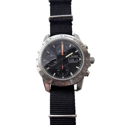 SINN 303 AUTOBAHN CHRONOGRAPH AUTOMATIC DAY-DATE VALJOUX 7750 WATCH