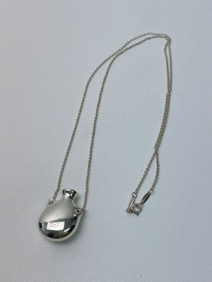 TIFFANY & CO ELSA PERETTI BOTTLE NECKLACE SV925 SILVER LONG CHAIN SPAIN BOX RARE