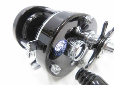 SHAKESPEARE PRESIDENT II 1980HB BAITCASTING REEL FISHING BLACK NEAR MINT