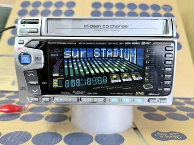 ALPINE MDA-W892J CD MD PLAYER 2DIN DSP CAR AUDIO JDM 3-CD CHANGER TESTED FROM JP