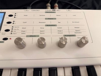 WALDORF BLOFELD KEYBOARD 49-KEY EXCELLENT TESTED W/ BOX POWER CABLE