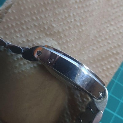 ORIS FRANK SINATRA 7572 AUTOMATIC MOONPHASE POINTER DATE STEEL WATCH SWISS