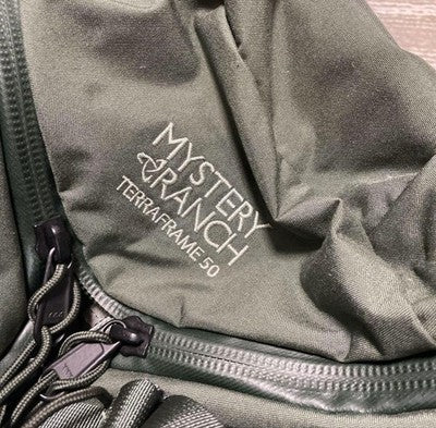 MYSTERY RANCH TERRA FRAME 50 BACKPACK DEEP EARTH NEAR MINT