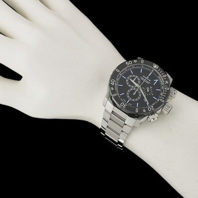 EDOX CHRONOOFFSHORE 1 CHRONOGRAPH 10221-3M-NIBU2 45MM STAINLESS QUARTZ WATCH