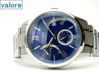CITIZEN NB3001-61M AUTOMATIC MEN'S WATCH BLUE DIAL 40.5MM SCRATCH-FREE EXCELLENT