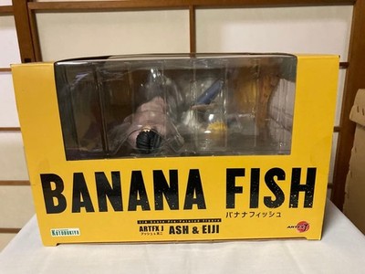 KOTOBUKIYA ARTFX J BANANA FISH ASH LYNX & EIJI OKUMURA 1/8 FIGURE COMPLETE SET