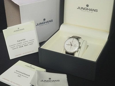 JUNGHANS 027/4729.01 TERRACE BUILDING LIMITED EDITION OF 1000 PIECES WATCH USED