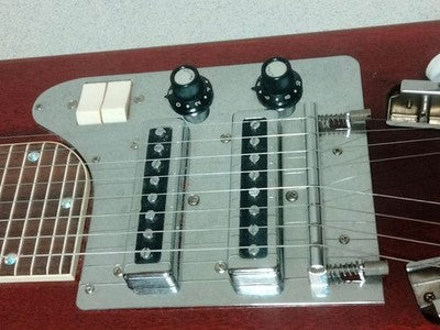 TEISCO 1968 8-STRING PEDAL STEEL GUITAR WITH CASE RARE VINTAGE EXCELLENT+++