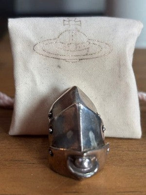 VIVIENNE WESTWOOD ARMOR RING S VINTAGE OLD MODEL RARE WORN BY JISOO