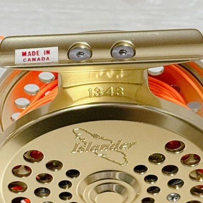 J.S.FOSTER ISLANDER FLY REEL S821 BIG GAME FISHING ALUMINUM TACKLE PREMIUM MODEL